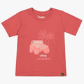 Jeep Girls Car Logo Short Sleeve Tee Astro Dust | Jeep