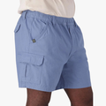Jeep Mens 14Cm Elastic Cargo Short Elemental Blue Jeep