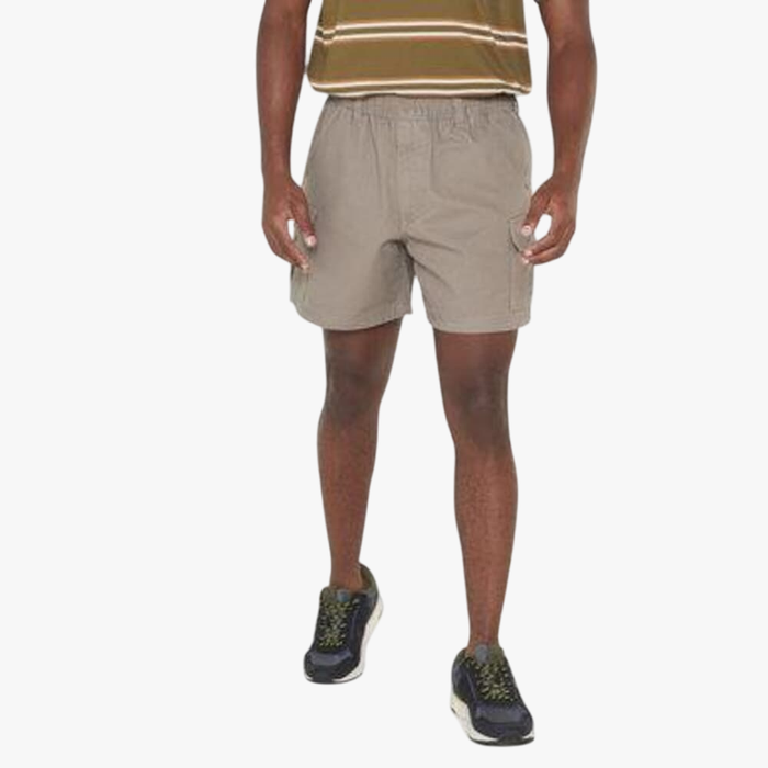 Jeep Mens 14Cm Hurricane Elasticated Mountain Short Bark Jeep