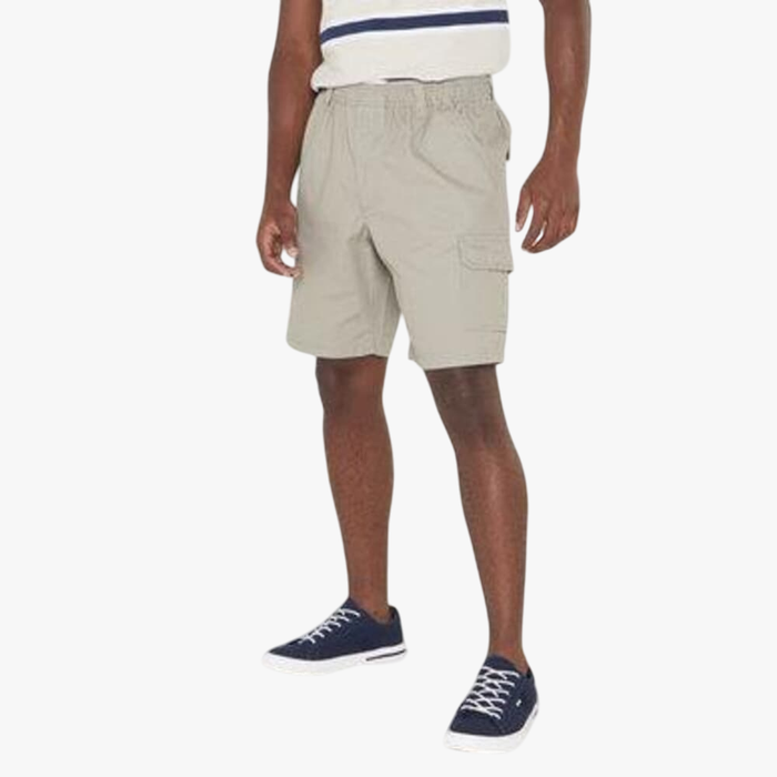 Jeep Mens 14Cm Hurricane Elasticated Short Khaki Jeep