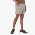Jeep Mens 14Cm Trailhawk Mountain Man Fixed Waist Cargo Shorts Bark Jeep