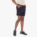 Jeep Mens 14Cm Trailhawk Mountain Man Fixed Waist Cargo Shorts Navy Jeep