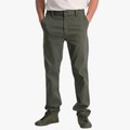 Jeep Mens Classic Stretch Canvas Chino Pants Jungle Green | Jeep