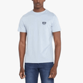 Jeep Mens Ess Organic Cotton Logo High Square Short Sleeve Tee Good Grey | Jeep