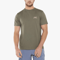 Jeep Mens Essential Organic Logo Short Sleeve Tee Olive | Jeep