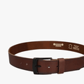 Jeep Mens Formal Belt Choc Jeep