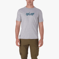 Jeep Mens Iconic Collection Short Sleeve Tee Grey | Jeep