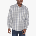 Jeep Mens Long Sleeve Check Shirt Khaki | Jeep