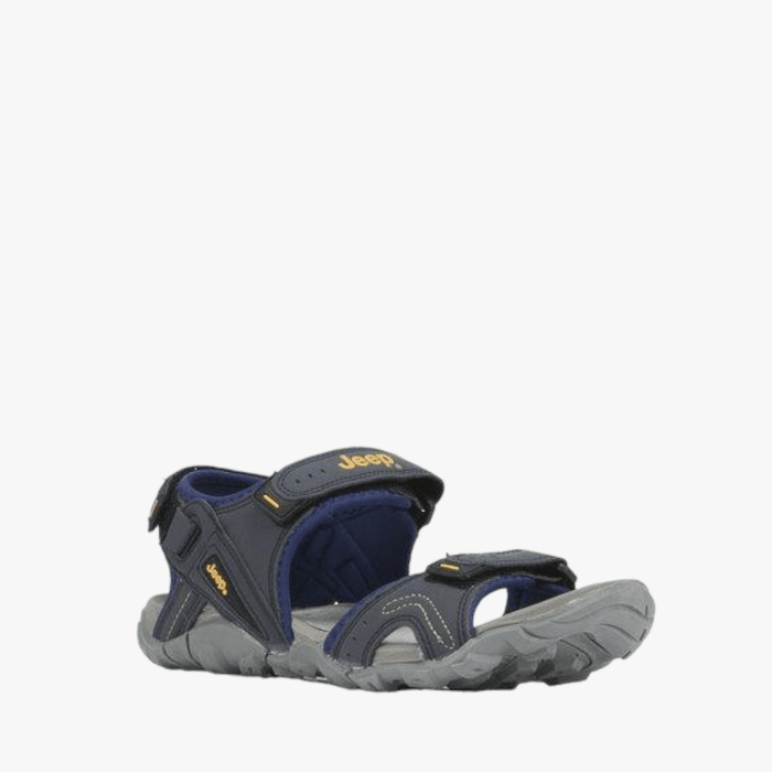 Jeep Mens Open Adventure Sandal Charcoal Jeep