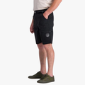 Jeep Mens Quick Dry Packable Shorts Black Jeep