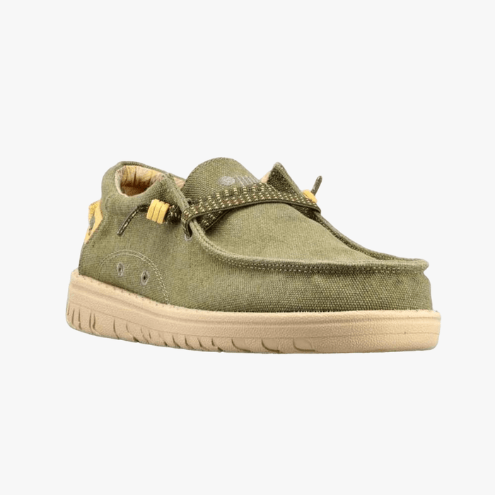 Jeep Mens Samoa Wallabee Slip On Shoe Green | Jeep