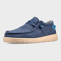 Jeep Mens Samoa Wallabee Slip On Shoe Navy Jeep