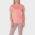 Jeep Womens Essential Organic Short Sleeve Tee Coral Jeep
