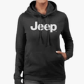 Jeep Womens Icon Pullover Hoody Black Jeep