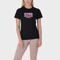 Jeep Womens Iconic Grille Short Sleeve Tee Black Jeep