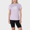 Jeep Womens Iconic Grille Short Sleeve Tee Digital Lavender Jeep