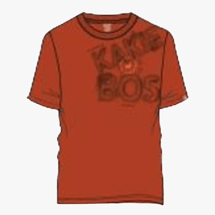 Kakiebos Classic Fit Short Sleeve Tee Orange Rust | Kakiebos