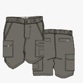 Kakiebos Mens 14Cm Elasticated Shorts Chocolate | Kakiebos