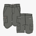 Kakiebos Mens 24Cm Fixed Waist Shorts Choc | Kakiebos