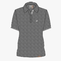 Kakiebos Mens Classic Fit Short Sleeve Golfer Charcoal Mel | Kakiebos