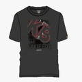Kakiebos Mens Classic Fit Short Sleeve Tee Asphalt | Kakiebos