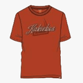 Kakiebos Mens Classic Fit Short Sleeve Tee Orange Rust | Kakiebos