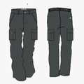 Kakiebos Mens Half Elasticated Cargo Pants Olive | Kakiebos