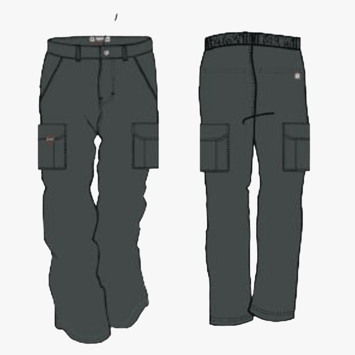 Kakiebos Mens Half Elasticated Cargo Pants Olive | Kakiebos