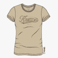 Kakiebos Womens Classic Fit Short Sleeve Tee Chino | Kakiebos