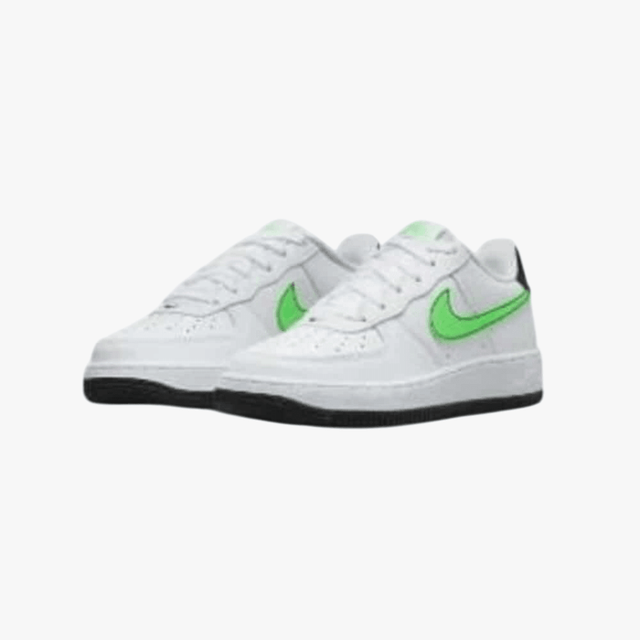 Nike Kids Air Force 1 White Green | Nike