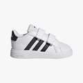 adidas Kids Grand Court Lifestyle Hook And Loop Shoes White adidas