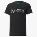 Puma Kids Mapf1 Ess Logo Short Sleeve Tee Black Puma