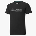 Puma Kids Mapf1 Short Sleeve Mercedes Logo Tee Black Puma