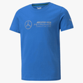 Puma Kids Mapf1 Short Sleeve Mercedes Logo Tee Blue Puma