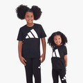 Adidas Kids Short Sleeve Tee Black Adidas