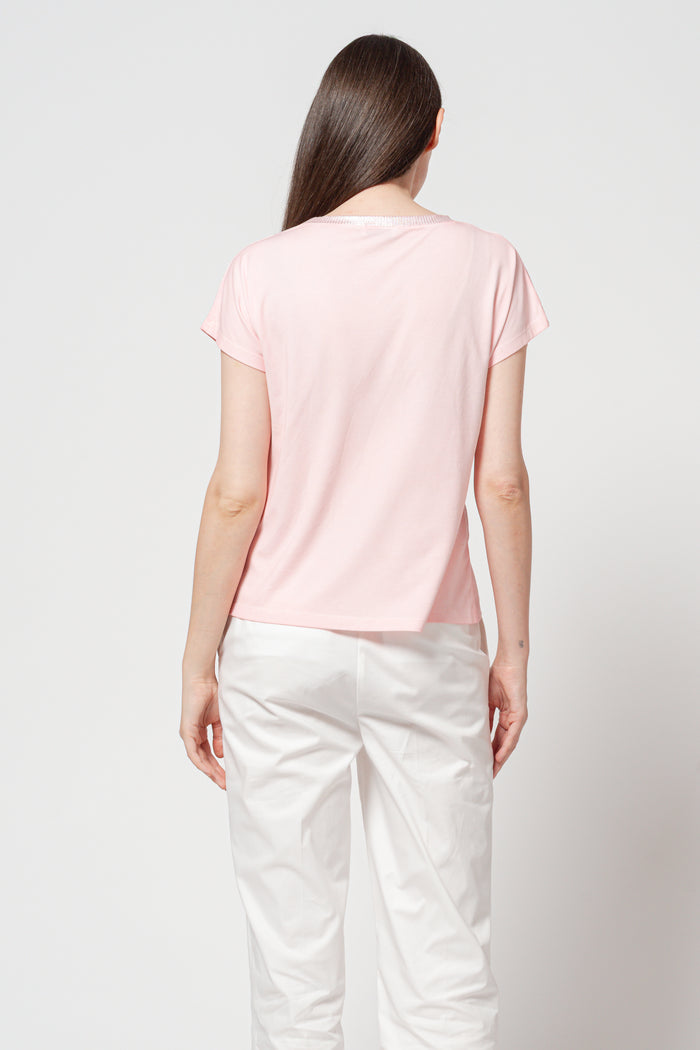 Kitty T-shirt - Flamingo