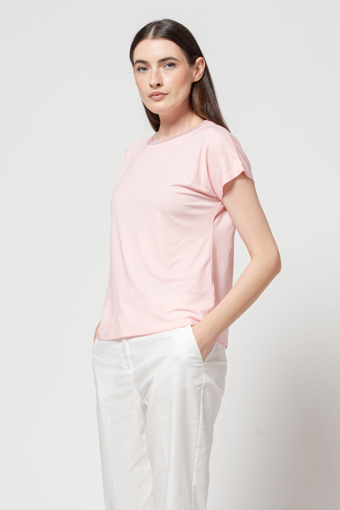 Kitty T-shirt - Flamingo