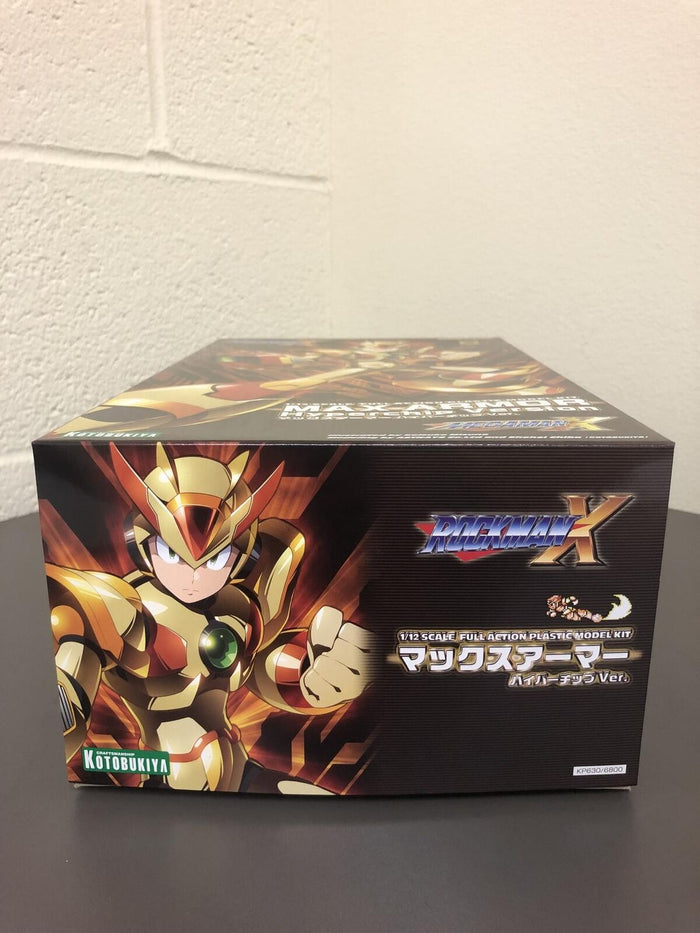 KOTOBUKIYA Mega Man X MAX ARMOR Hyperchip Version Plastic Model Kit