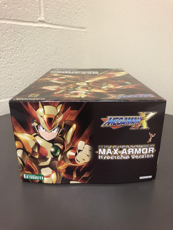 KOTOBUKIYA Mega Man X MAX ARMOR Hyperchip Version Plastic Model Kit