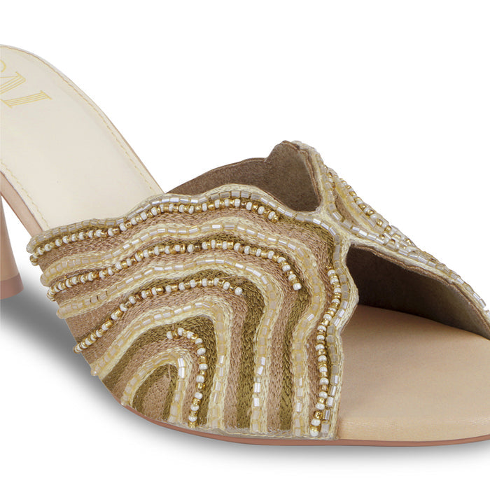 Leheré Gold Heels