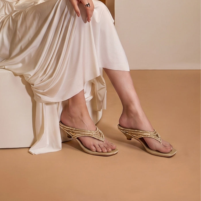 Leheré Kitten Gold Heel