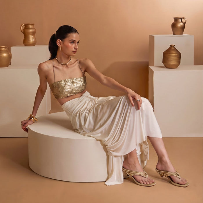 Leheré Kitten Gold Heel