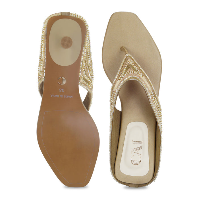 Leheré Kitten Gold Heel