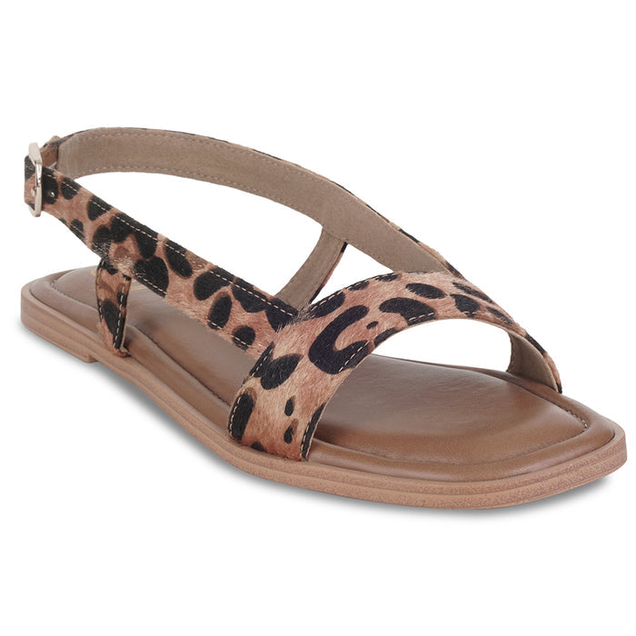 Leo SlingBack Tan Flats