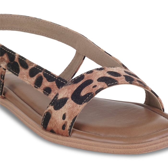 Leo SlingBack Tan Flats