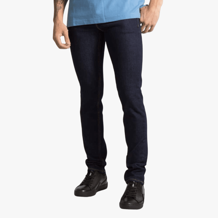 Levis Mens 502 Regular Taper Stretch Jean Ama Rinsey Levis