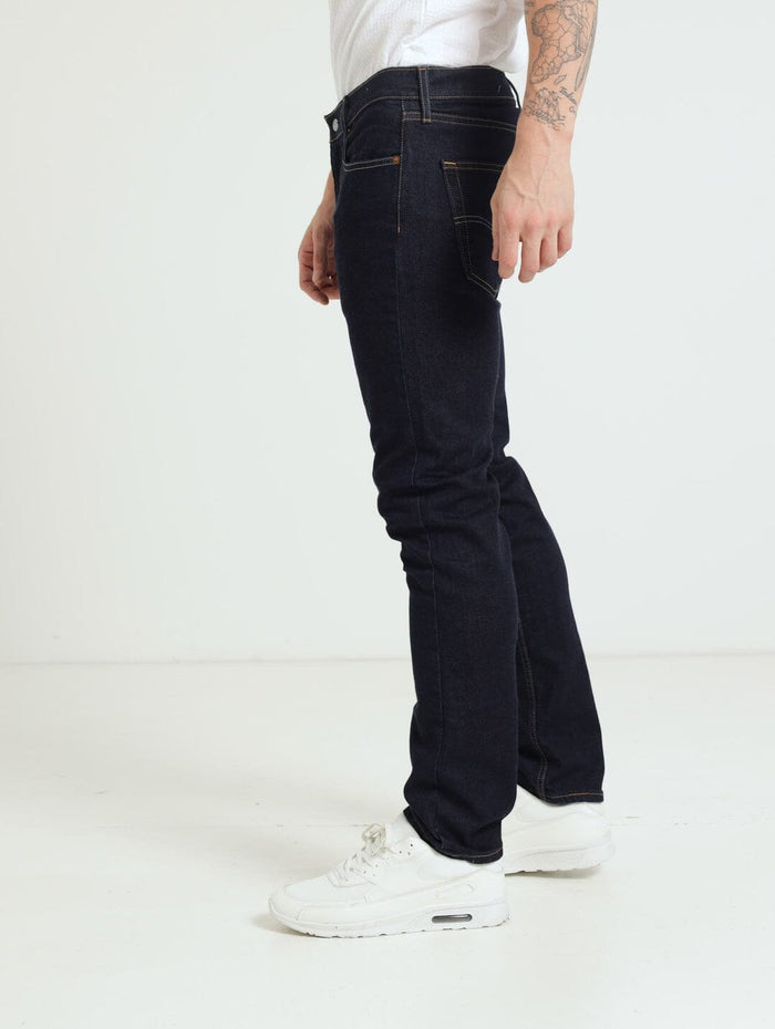 Levis Mens 502 Regular Taper Stretch Jean Ama Rinsey | Levis