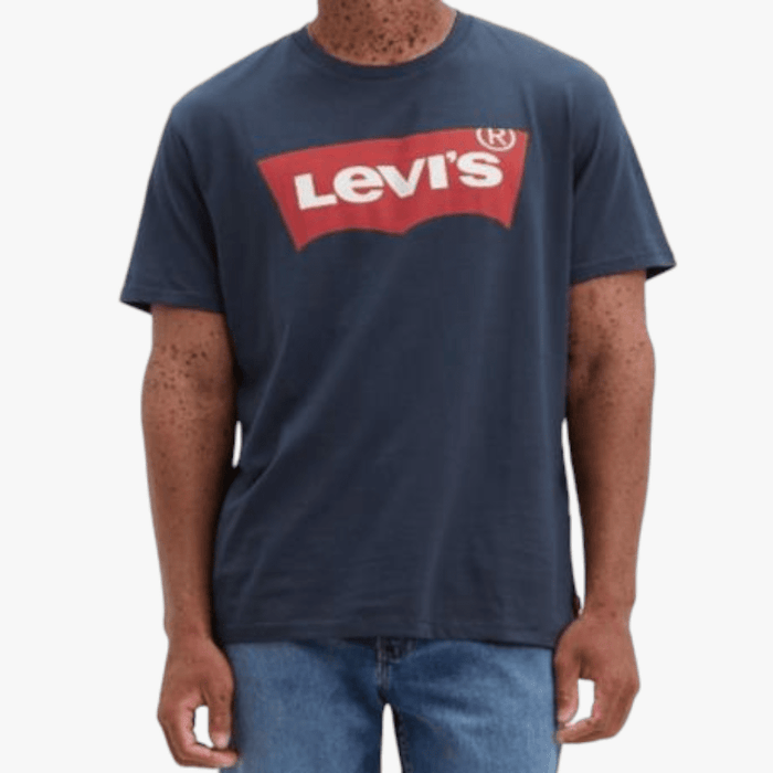 Levi's Mens Graphic Set In Neck Dress Blue Levi's