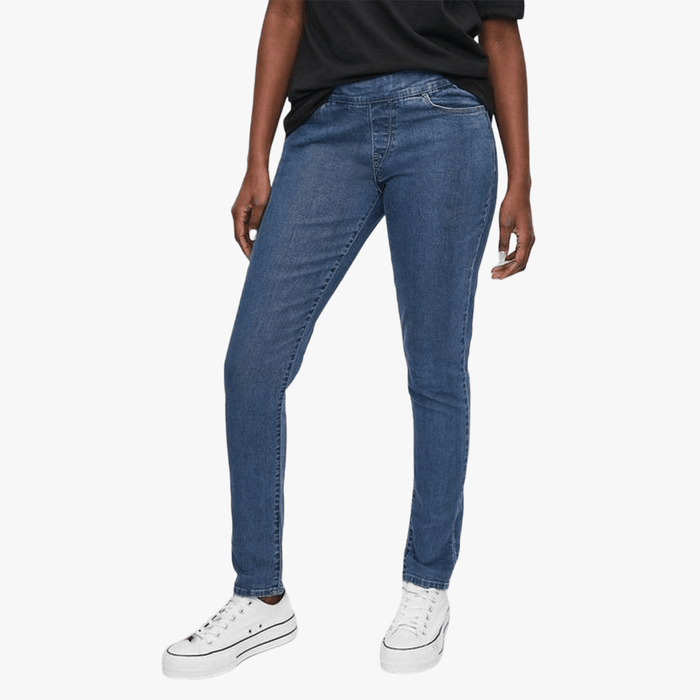 Levis Womens Pull On Skinny Jegging Mid Wash Blue | Levis