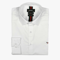 Lorenzini Modern Classic Slim Fit Long Sleeve Shirt White | Lorenzini